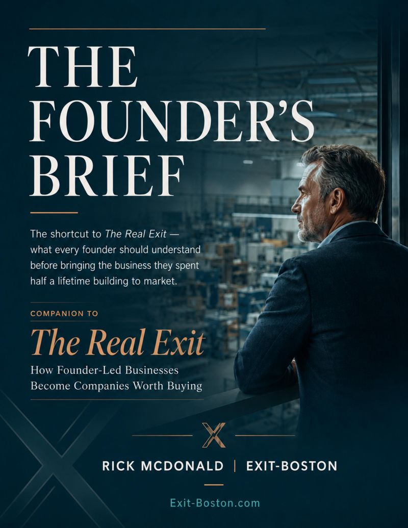The Founder's Brief — The Seven Pillars of Institutional Value by Rick McDonald, Exit Boston